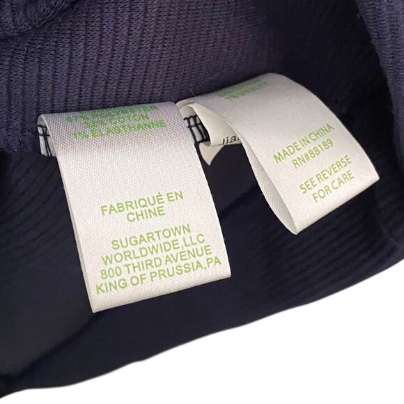 Lilly Pulitzer Charlene Blue Sheath Dress 3/4 Sleeve Scoop Neck in Size Small - Picture 12 of 12